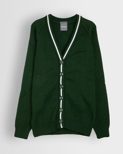Girls Green Cardigan