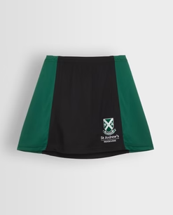 Girls Black/Green Skort