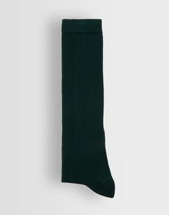 Girls Green Long Socks- Pack of 3