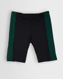 Boys Black/Green Swim Jammers